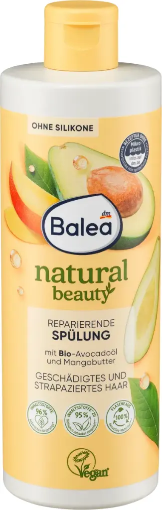 [00348] Balea Conditioner Natural Beauty Bio-Avocadoöl und Mangobutter, 350 ml